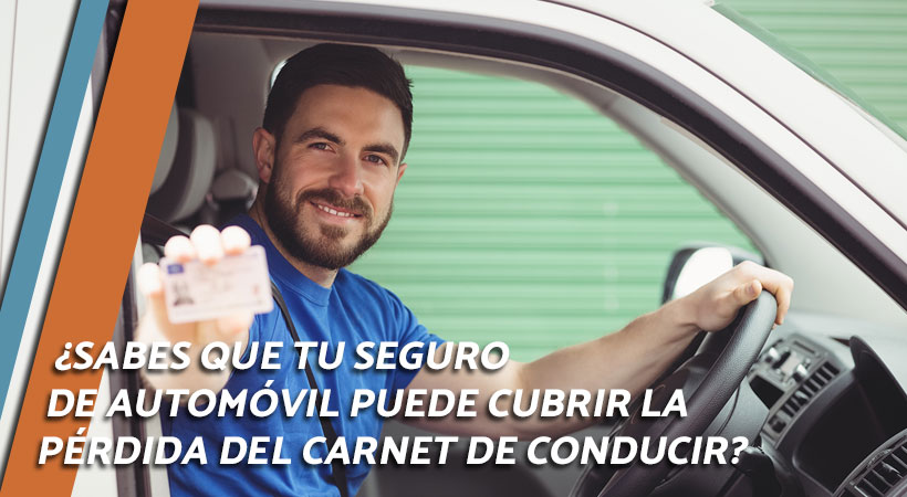 seguro cubre pérdida del carnet de conducir